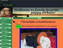 Tablet Screenshot of familyfavoritepuppy.gportal.hu