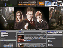 Tablet Screenshot of harrypotter4everr.gportal.hu