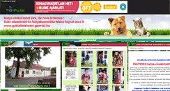 Desktop Screenshot of gabiallateledel.gportal.hu