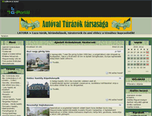 Tablet Screenshot of latura.gportal.hu