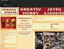 Tablet Screenshot of mannamania.gportal.hu