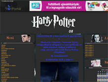 Tablet Screenshot of harrypotter08.gportal.hu