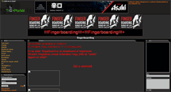 Desktop Screenshot of fingerboarding.gportal.hu