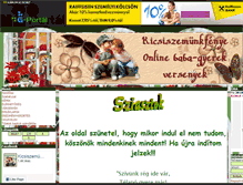 Tablet Screenshot of kicsiszemunkfenye.gportal.hu