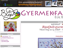 Tablet Screenshot of gyermekfalvedo.gportal.hu
