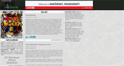 Desktop Screenshot of barcanews.gportal.hu