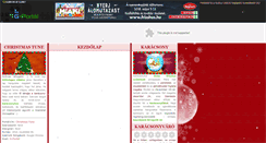Desktop Screenshot of christmas-tune.gportal.hu