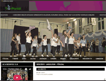Tablet Screenshot of bercsenyi-angolosok.gportal.hu