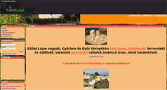 Desktop Screenshot of kertitavak.gportal.hu
