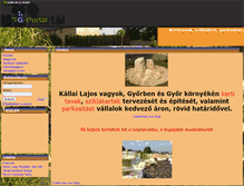 Tablet Screenshot of kertitavak.gportal.hu