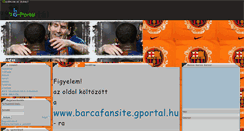 Desktop Screenshot of barcafain.gportal.hu