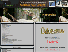 Tablet Screenshot of harcoska.gportal.hu