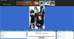 Desktop Screenshot of akuro-anime.gportal.hu