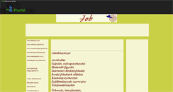 Desktop Screenshot of job-gate-tavmunka.gportal.hu