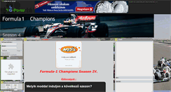 Desktop Screenshot of f1cs.gportal.hu