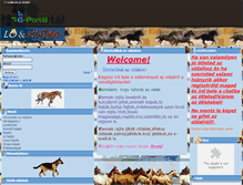 Tablet Screenshot of lovaskutyas.gportal.hu