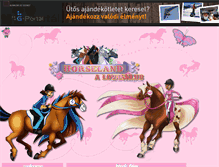 Tablet Screenshot of horse-land-lovasklub.gportal.hu