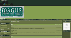 Desktop Screenshot of magus-site.gportal.hu