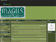 Tablet Screenshot of magus-site.gportal.hu