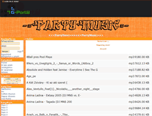Tablet Screenshot of mp3zona1.gportal.hu