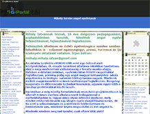 Tablet Screenshot of i-mihaly.gportal.hu