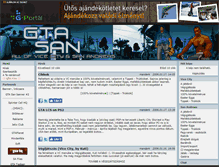 Tablet Screenshot of gta-san.gportal.hu