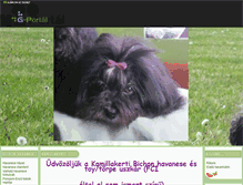 Tablet Screenshot of kamillakerti.gportal.hu