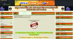 Desktop Screenshot of presbiteriszovetseg.gportal.hu
