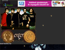 Tablet Screenshot of goodcharlotte-fan.gportal.hu