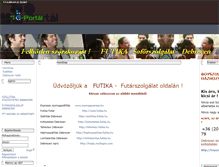 Tablet Screenshot of futika.gportal.hu