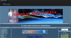 Desktop Screenshot of ezustviz.gportal.hu