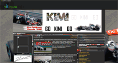 Desktop Screenshot of f1kimifan.gportal.hu