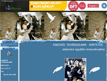 Tablet Screenshot of galambfelroptetes.gportal.hu