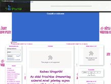 Tablet Screenshot of girlsandglamour.gportal.hu