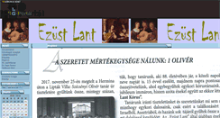 Desktop Screenshot of lant.gportal.hu