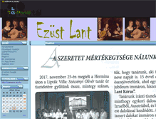 Tablet Screenshot of lant.gportal.hu