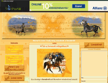 Tablet Screenshot of horseslove.gportal.hu