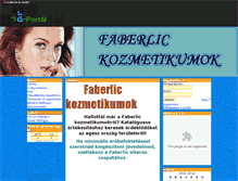 Tablet Screenshot of faberlic-faberlic.gportal.hu