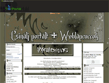 Tablet Screenshot of csinaljportalt.gportal.hu