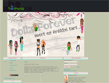 Tablet Screenshot of dollz-forever.gportal.hu
