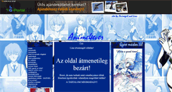 Desktop Screenshot of anime4ever.gportal.hu