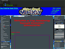 Tablet Screenshot of mirigyrajongok.gportal.hu