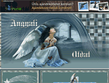 Tablet Screenshot of angyalioldal.gportal.hu