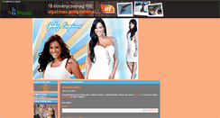 Desktop Screenshot of gabyespino.gportal.hu