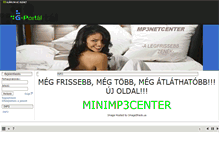Tablet Screenshot of mp3netcenter.gportal.hu