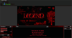 Desktop Screenshot of legend.gportal.hu