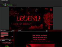 Tablet Screenshot of legend.gportal.hu