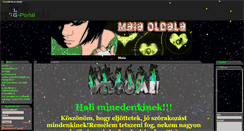 Desktop Screenshot of maia.gportal.hu