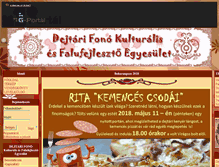 Tablet Screenshot of dejtarifono.gportal.hu