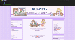 Desktop Screenshot of kismvity.gportal.hu